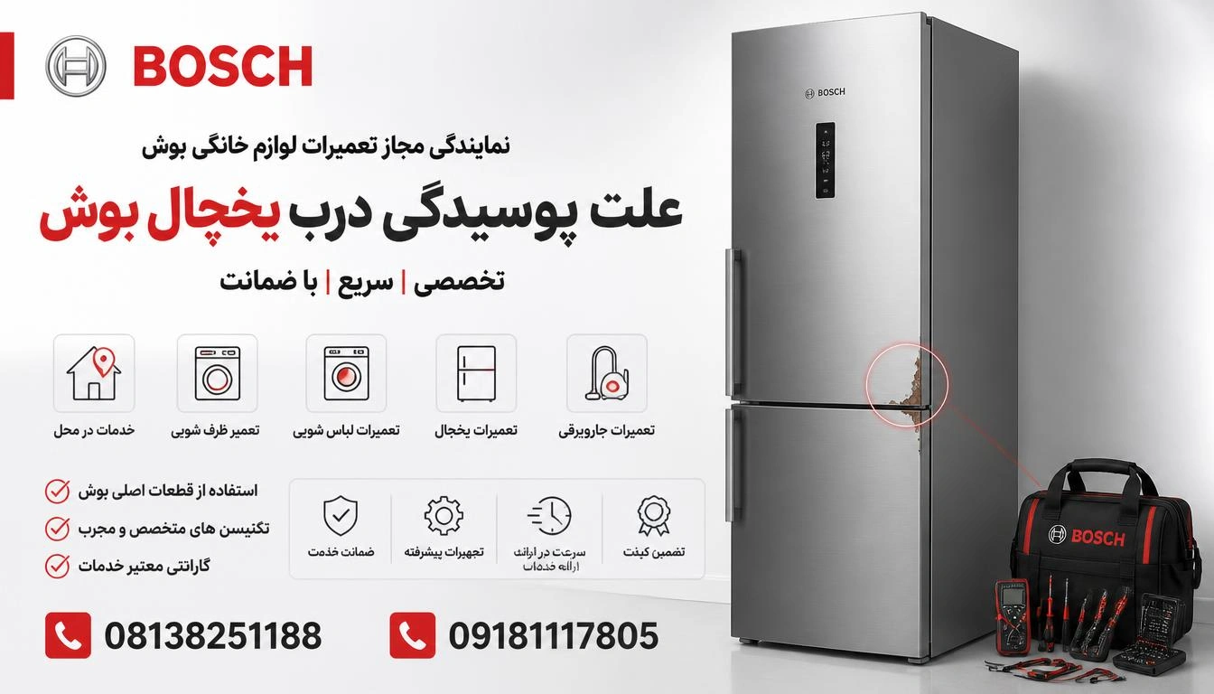 علت پوسیدگی درب یخچال بوش